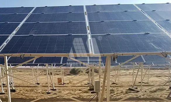 120 KW Freiflächen-PV-Projekt in Ägypten