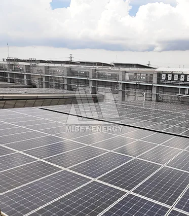 1231,89 KW Metallziegeldach-PV-Projekt in Indonesien