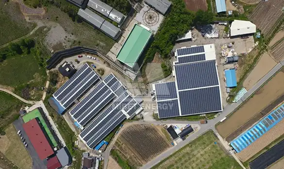 1,5 MW Aufdach-PV-Projekt in Südkorea