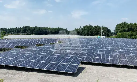 1,5 MW Freiflächen-PV-Projekt in Ibaraki, Japan