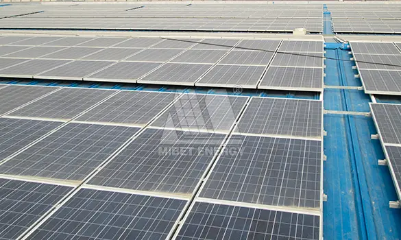 15 MW Metallziegeldach-PV-Projekt in Zhejiang, China