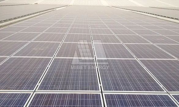 2,18 MW Metallziegeldach-PV-Projekt in Tianjin, China