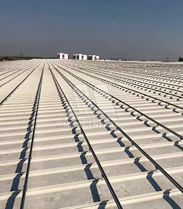 34.5mw metallziegeldach pv projekt in chuzhou china