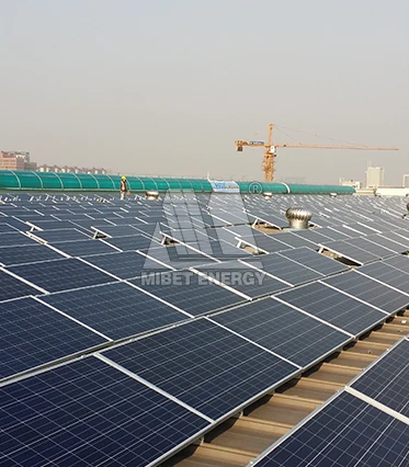 3,58 MW Metallziegeldach-PV-Projekt in Wuxi, China