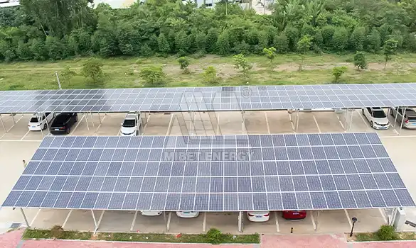 3 MW Carport-PV-Projekt in Xiamen, China