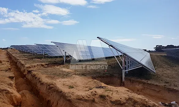 3 MW Freiflächen-PV-Projekt in Südaustralien