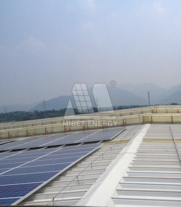 5,99 MW Metallziegeldach-PV-Projekt in Zhejiang, China