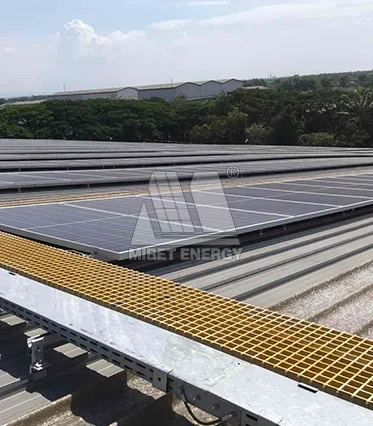 5 MW Metallziegeldach-PV-Projekt in Jakarta