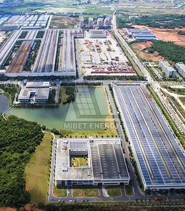 6 MW Metallziegeldach-PV-Projekt in Ningxiang, China