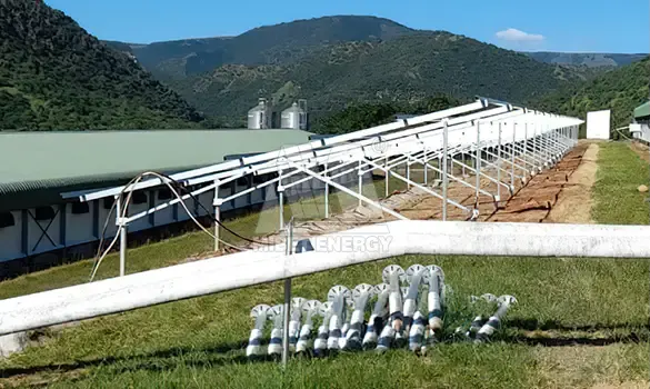 740 KW Freiflächen-PV-Projekt in Südafrika