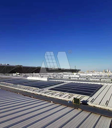 7 MW Metallziegeldach-PV-Projekt in Tianjin, China