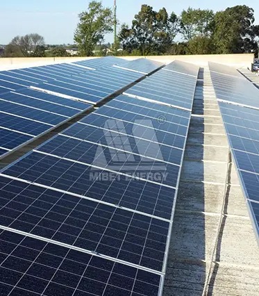 91,16 KW Metallziegeldach-PV-Projekt in Uruguay