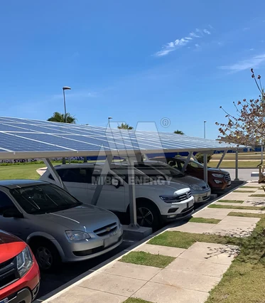 92,4 KW Carport-PV-Projekt in Uruguay