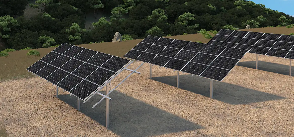 einzelsaule pv freiflachenanlagen szenendiagramm