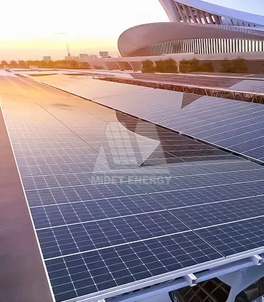 434,7 KW Solar Carport Projekt in Changzhou, China