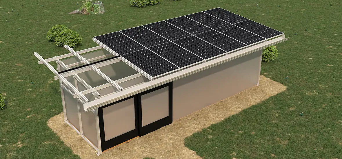 sonnenzimmer photovoltaik montagesystem szenendiagramm