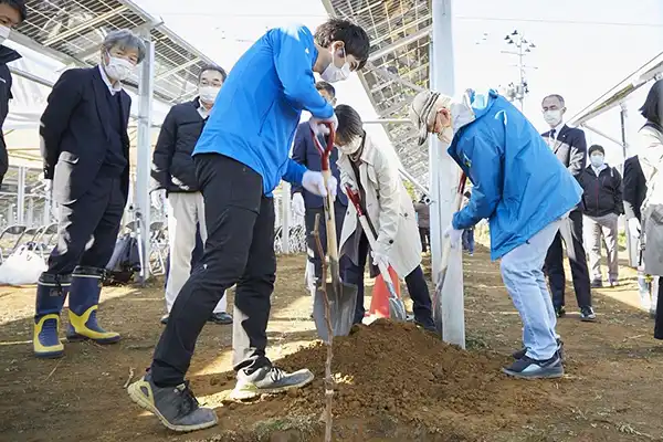 Mibet erlebte mit, wie Fukushima, Japan, wieder zum Leben erwacht