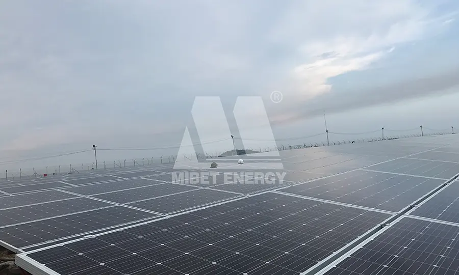 Mibet's 120MW PV-Anlage wurde erfolgreich ans Netz angeschlossen