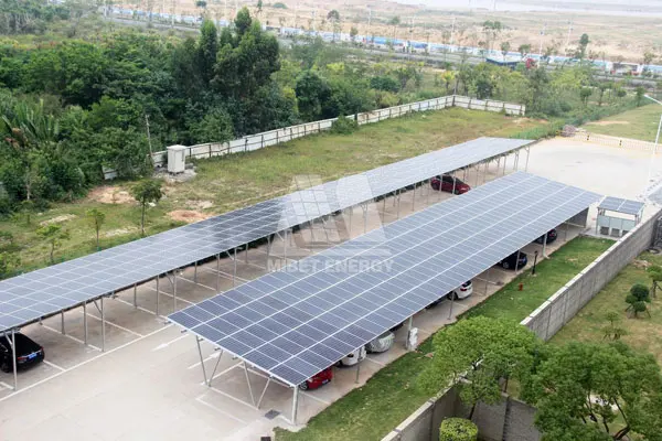 PV-Carport spielt als ein leistungsstarker "Motor" zur Energieeinsparung und Emissionsminderung