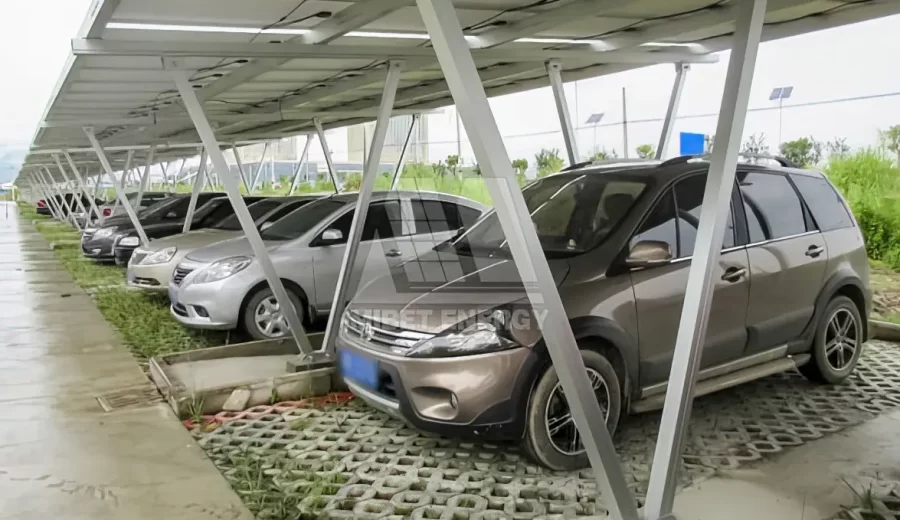 PV-Carport spielt als ein leistungsstarker "Motor" zur Energieeinsparung und Emissionsminderung