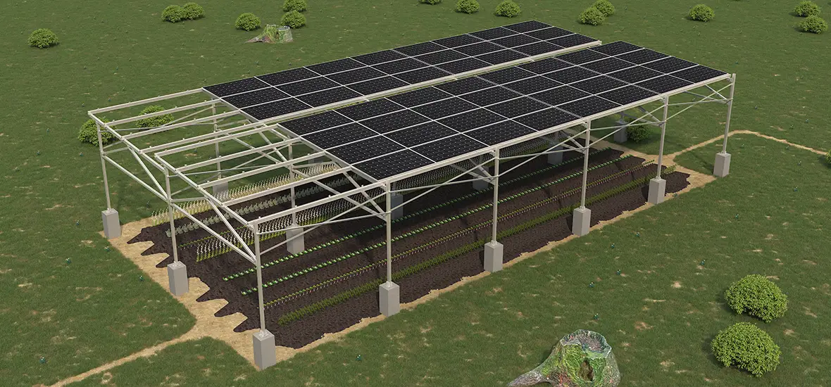 agri photovoltaik montagesystem szenendiagramm