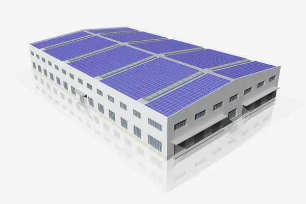 BIPV Wasserdichtes Photovoltaik-Dachsystem
