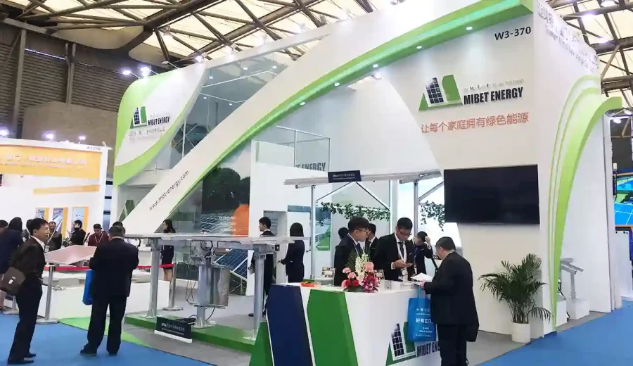 Mibet an der Shanghai SENC PV Exhibition teil