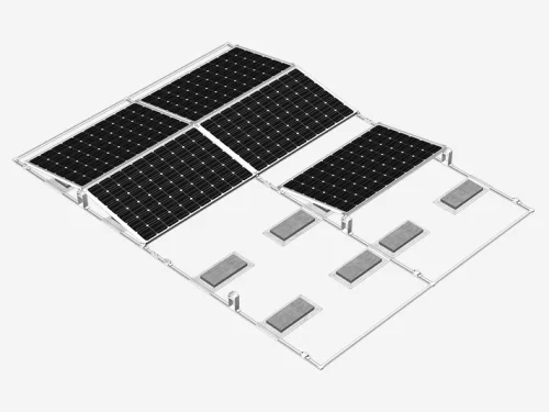 MRac Photovoltaik Flachdach Montagesysteme RMI (Symmetrisch)