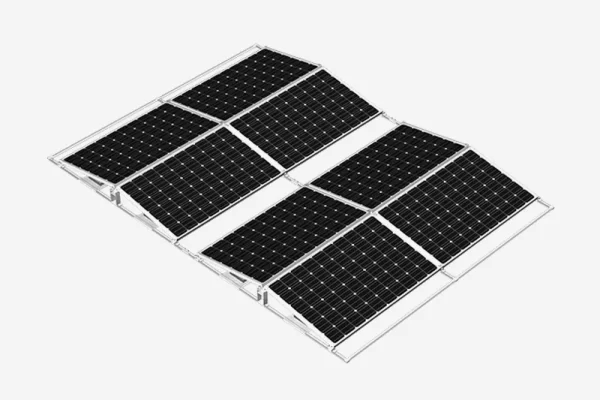 MRac Photovoltaik Flachdach Montagesysteme RMI (Symmetrisch)