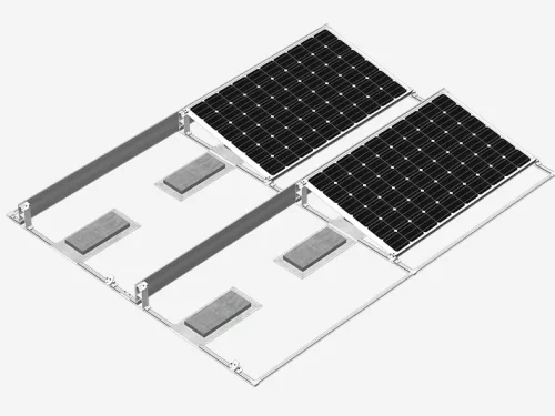 MRac Photovoltaik Flachdach Montagesysteme RMI (Matrix)