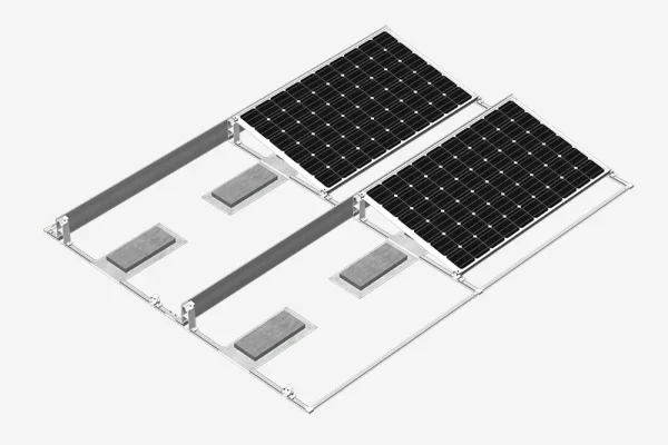 MRac Photovoltaik Flachdach Montagesysteme RMI (Matrix)