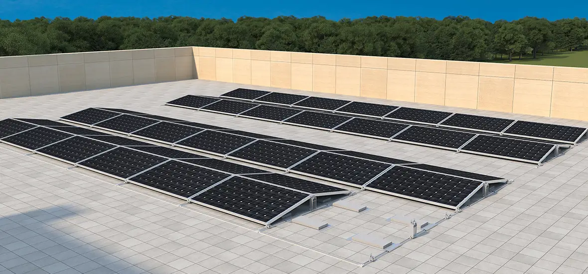 photovoltaik flachdach montagesysteme rmi symmetrisch szenendiagramm