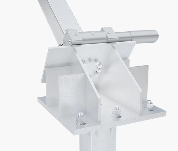 schrages einzelachse pv nachfuhrsysteme detailbild