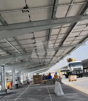 1,8 MW Carport-PV-Projekt in Bahrain