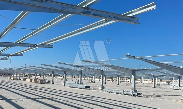 1,8 MW Carport-PV-Projekt in Bahrain