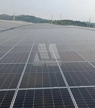 17 MW Metallziegeldach-PV-Projekt in Guangxi, China
