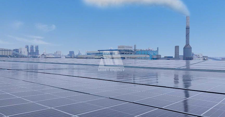 Dexin Steel's 66MW Rooftop Solar