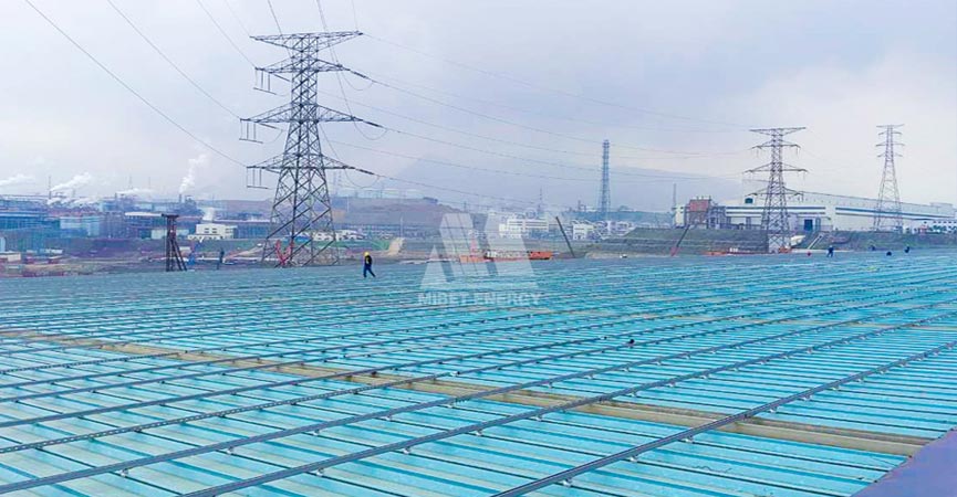 Dexin Steel's 66MW Rooftop Solar