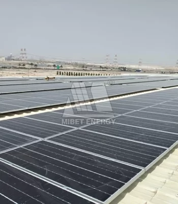 3008,32 KW Metallziegeldach-PV-Projekt in Dubai, VAE