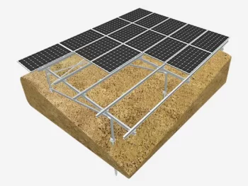 hangboden photovoltaik unterstutzungssystem