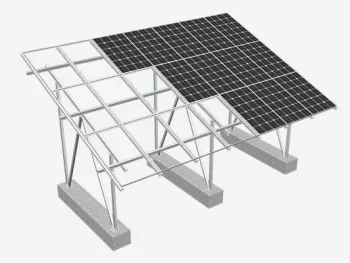 wasserdichte freiflachen photovoltaikanlage